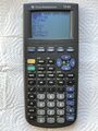 Texas Instruments Ti - 83 Grafikrechner - Schwarz mit Link-Kabel