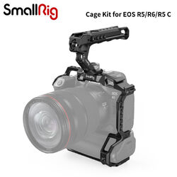 SmallRig R5 R6 R5 C Camera Cage for Canon EOS R5/R6/R5 C with ARRI Top Handle 