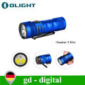 Olight Seeker 4 Mini Taschenlampe mit dualer Lichtquelle Blau