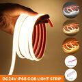 0.5-20m Neon COB LED Streifen Stripe 24V IP68 Band Lichtschlauch Leiste Kette DE