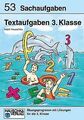 Textaufgaben 3. Klasse. Sachaufgaben von Adolf Hauschka | Buch | Zustand gut