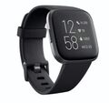 Fitbit Versa 2 Fitness Smartwatch Aktivitätstracker HRM GPS Schlaf schwarz**