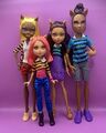 Monster High Wolf Pack of Trouble Clawdeen Howleen Clawd Clawdia Wolf Puppe Konvolut