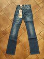 Mustang Girl's Oregon Damen Jeans  Größe 25/34  Slim Fit Normal Rise 