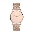 Liebeskind Berlin Damen Uhr Quarz Analog Edelstahl Rosegolden Trendig & Chic