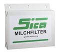 250x SICA Milchfilterschläuche 620x57mm, genäht, Milchfilter für Melkmaschinen