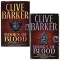 Books Of Blood Omnibus Volumes 1-3 & 4-6 Collection 2 Books Set B | Clive Barker
