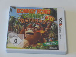Donkey Kong Country Returns,Nintendo 3DS