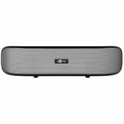 Goobay SoundBar Speaker Soundbox Lautsprecher Tragbar AUX Anschluss Schwarz