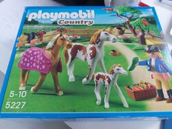 Playmobil 5227 Country, Pferdekoppel, Mädchen