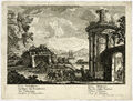 Antiker Druck-FLIGHTHOUSE-DEMOSTHENES-PORT-PHALAREA-PL. 4-GRIECHENLAND-Kilian-1782