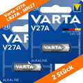 2 x Varta V27A MN27 A27 L828 GP27A 4227 Alkaline 19mAh Batterie 12V