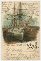 Das deutsche Schiff ""Sophie"" im Trockendock Vintage Postkarte N20