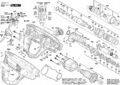 Bosch Original Ein/Aus-Schalter für Bohrhammer PBH 2500 RE 1617200515