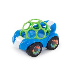 Bright Starts Oball Spielzeugauto mit Rassel Grün Blau NEU OVP