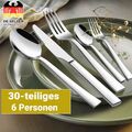 Besteckset Bis 30teilig Für-6Personen Besteck Tafelbesteck Essbesteck Edelstahl！