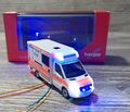 MB Rettungsdienst " Stadt Brandenburg " ,herpa 1/87 "Beleuchtet"