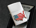 Zippo Lighter ⁕ USA Flag Fahne Emblem ⁕ Neu New OVP ⁕ A364