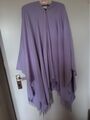 Escada Kaschmir Poncho Cape Lila Gr M