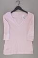 Tom Tailor Shirt mit V-Ausschnitt Slim Shirt für Damen Gr. 36, S 3/4 Ärmel rosa