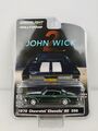 Greenlight Hollywood Chevrolet Chevelle SS 396 John Wick 2 1970 grün weiß 1:64