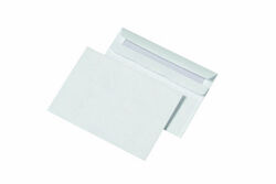 Briefumschlag DIN Lang und C6 weiße selbstkl. Umschläge mit u. ohne Fenster  Buntstift - Ihr Partner für Office & Craft