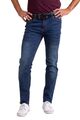  Herren Designer Jeans Regular Fit Hose Destroyed Look Denim 5 Pocket Jeanshose