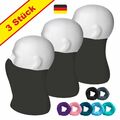 Multifunktionstuch Schlauchschal Halstuch Mund Nase Bedeckung Maske Loop 3er Set