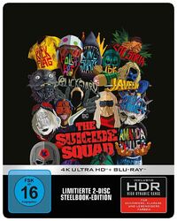 The Suicide Squad - 4K Ultra HD - Limited Steelbook # UHD+BLU-RAY-NEU