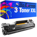 3x Toner PlatinumSerie für Canon CRG-712 CRG712 CRG 712 LBP3010 LBP3010B LBP3100