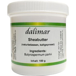  Dalimar Sheabutter naturbelassen kaltgepresst, unraffiniert 100 g