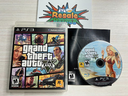 Grand Theft Auto V GTA 5 - Sony Playstation 3 PS3 - CIB Complete