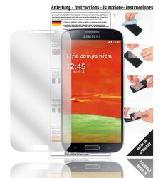 6x Displayschutzfolien für Samsung Galaxy S4 Schutzfolie Klar Folie Displayfolie