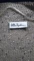 Ulla Popken Cardigan  Gr. 58/60 beige  meliert braun weiss gold