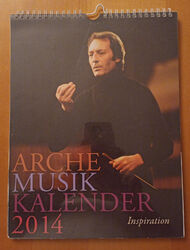 Arche Musik Kalender 2014. Inspiration. | Ringbuch | Zustand recht gut !!