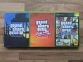 Grand Theft Auto Xbox-Sammlung mit Zubehör San Andreas Vice City GTA III