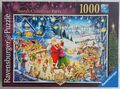 Weihnachtsfeier 1000-teiliges Puzzle