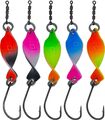 Paradox Fishing Twister Spoons 2,5g I Spoon Set Forellenköder Spoons Forelle