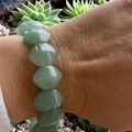 Aventurine Armband in interessanter Form Gestaltung