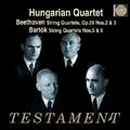 Hungarian Quart Beethoven: Streichquartette Op.59 Nr.2 & 3 / Bartók: Streic (CD)