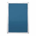 LICHTBLICK Dachfenster-Sonnenschutz Haftfix - blau - blickdicht - 59x96,9 cm