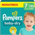 Pampers Baby-Dry Größe 7 15+kg Windeln - 132 Stück