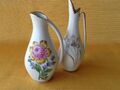 Dresden Porzellan  Mini Vase 4562  Blumen Motiv handgemalt Vintage