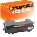 Laser Toner Kartusche 4x XXL für Kyocera TK-3170 P3050DN P3055DN P3060DN P3150DN