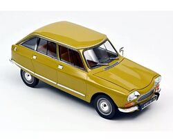 Citroen Ami 8 Club, 1969 gold-gelb, 1:18, NOREV