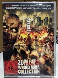 Zombies World War Collection 9 Filme [3 DVDs]  Ovp