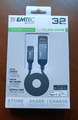 EMTEC USB 3.1 USB-C Kabel und 32 GB USB Stick Flash Drive NEU