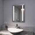 EMKE® Badspiegel Mit LED Beleuchtung Badezimmerspiegel Wandspiegel Bad Sspiegel