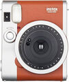 G Fuji Instax Mini 90 Neo Classic Braun Sofortbildkamera