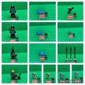 LEGO® Falkenritter Black Falcons Figur Schild Waffen 6074 6062 6057 6073